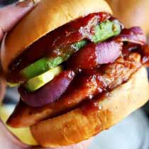 BBQ Chicken Sandwich Lunch