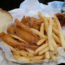 Catfish and Wings Lunch