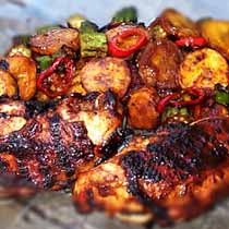 Roadside Jerk Chicken Dinne